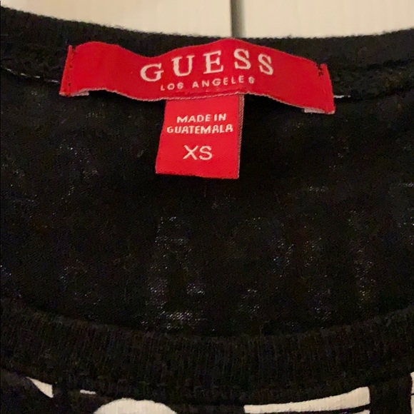 Guess New York Los Angeles Graphic Womens Top Size XS - Picture 6 of 12
